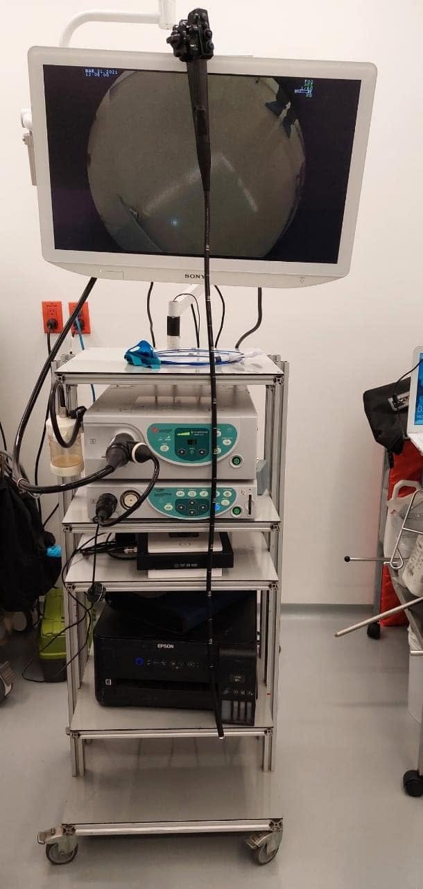 Máquina de endoscopia